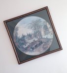 “compulsion/obsession”, june 2015. Jodocus de Momper’s “The Four Seasons (1610) Autumn” framed&nbsp;print